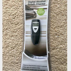 NEW! Digital Alcohol Breath Checker